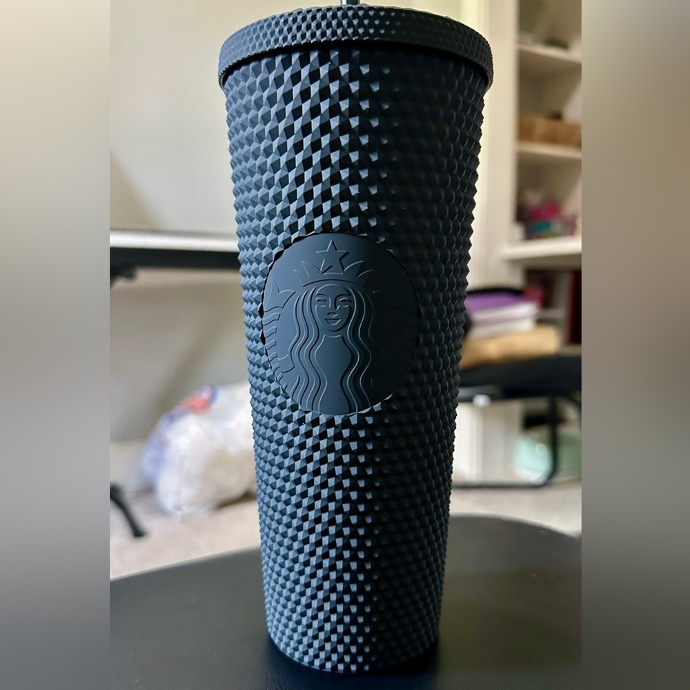 Starbucks Textured Black Tumbler